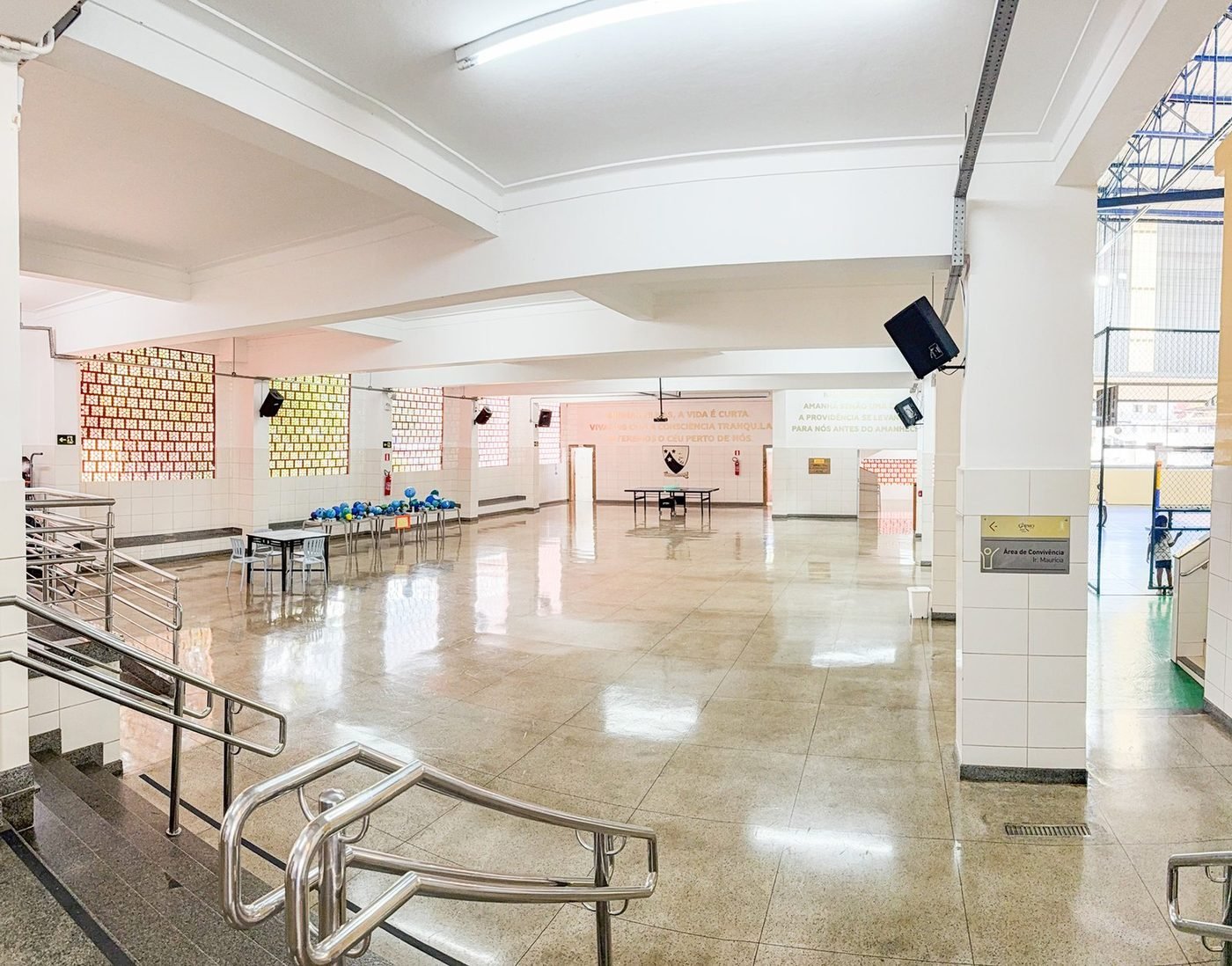 Área de Convivência Ir. Maurícia — Colégio Carmo Viçosa