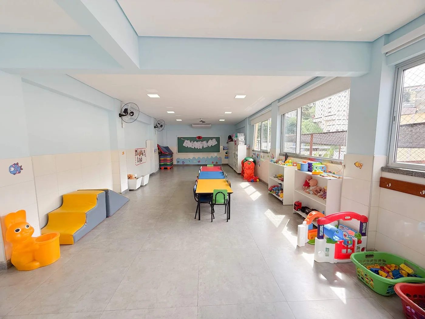 Salas da Educação Infantil